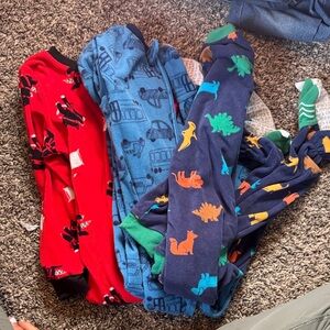 Carter's Green and Blue Kids' Pajama Set